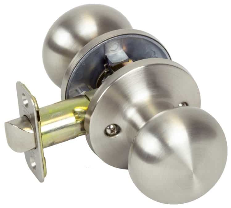 Passage doorknob